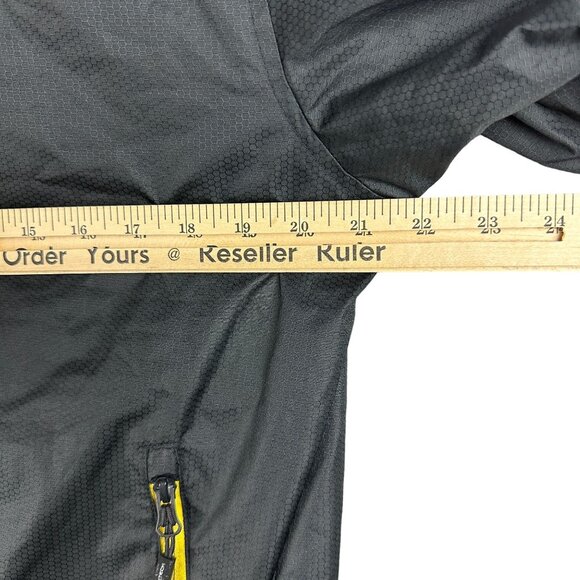 Stormtech Jacket Men's M Black Yellow Performance Apparel Windbreaker Strapped - Picture 7 of 16
